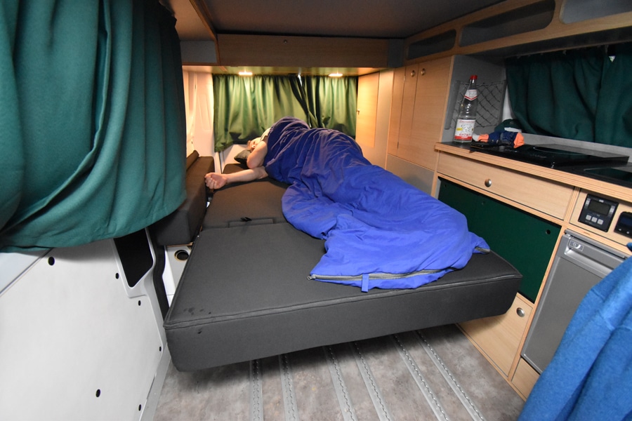 Test Southvan Camper auf Ford Transit Custom