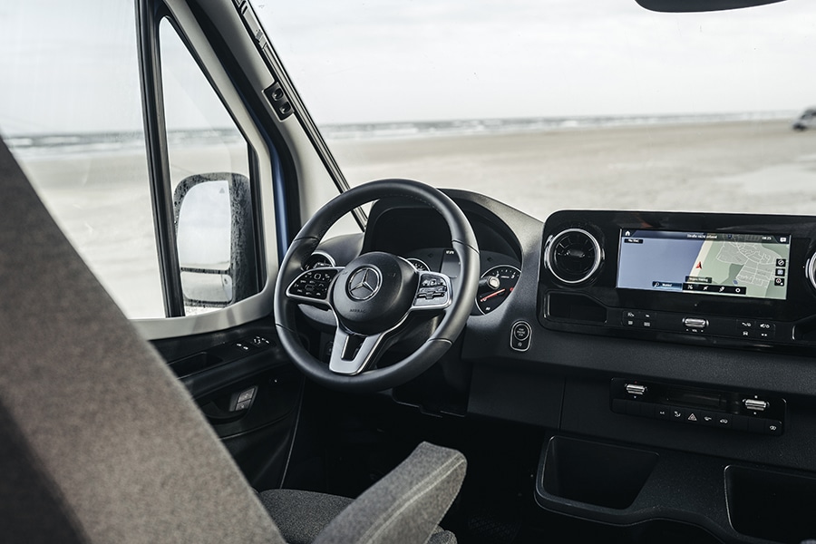 Hymer Free S Blue Evolution: Cockpit