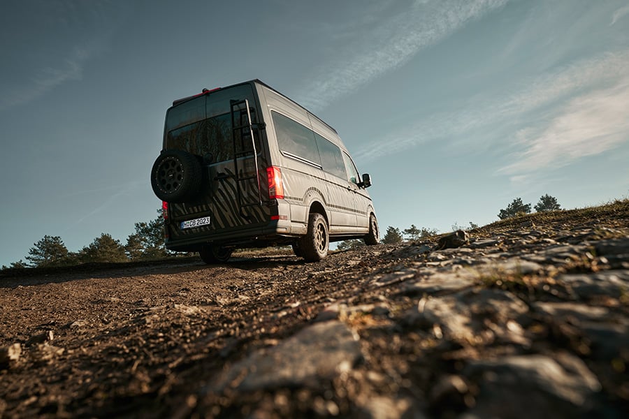 Custom-Bus Camper XL auf VW Crafter 4x4