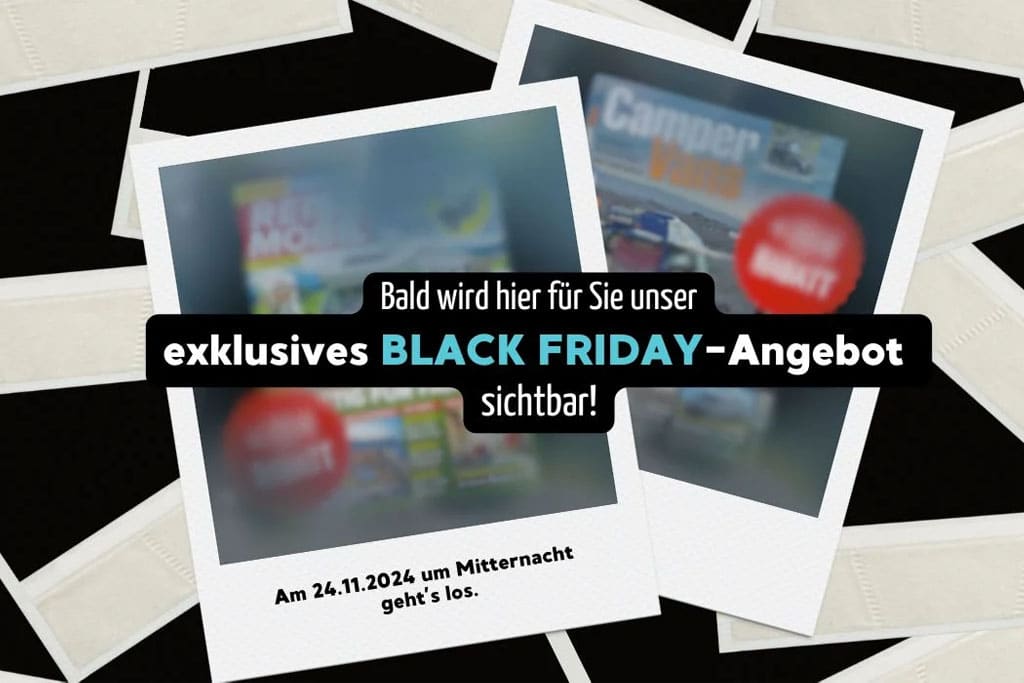 Black Friday Camping Angebote: Symbolbild